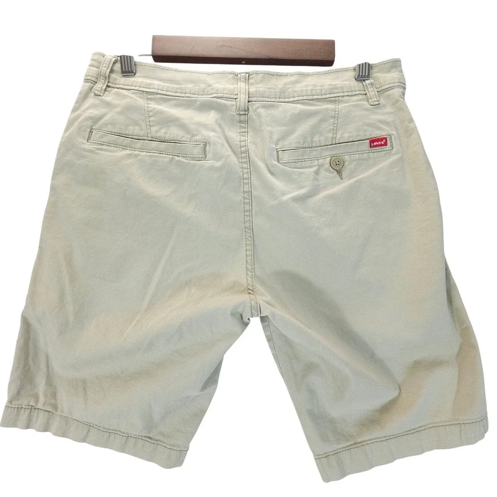 Levi's XX Chino Shorts Men 31 Tan Standard Taper Casual Minimalist Streetwear‎